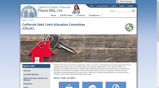 CDLAC Website