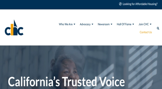 California Housing Consortium website