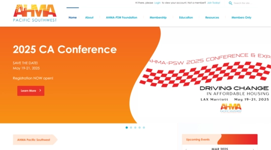 Affordable Housing Management Association (AHMA) - Pacific Southwest